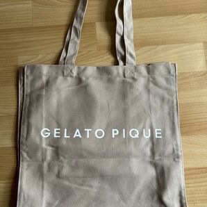 gelato pique トートバッグ ベージュ