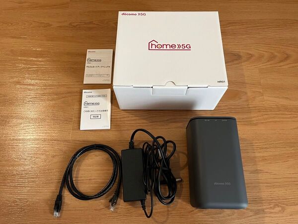 docomo home 5G HR01 ダークグレー