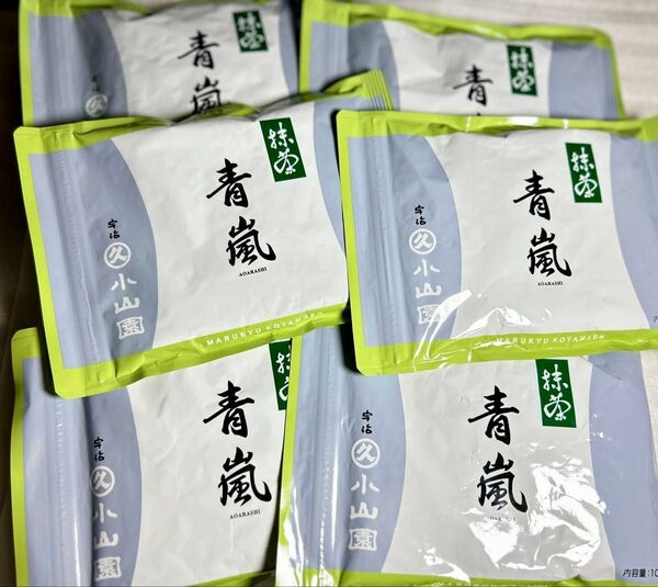丸久小山園 抹茶 青嵐 100g*6袋