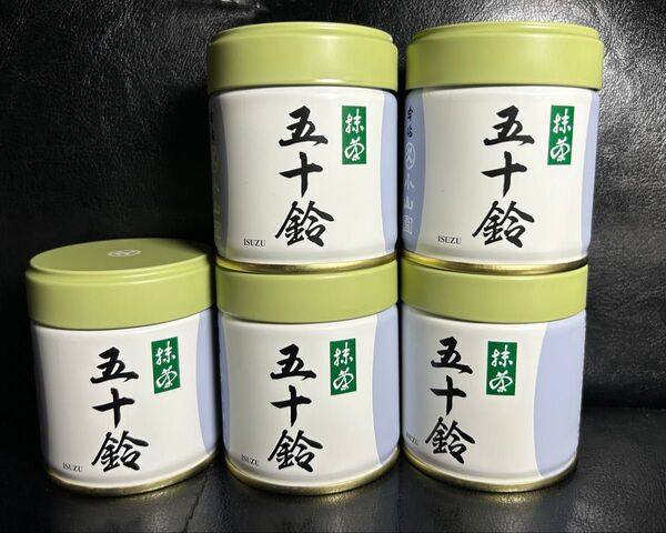 丸久小山園 宇治抹茶 五十鈴40g *5缶
