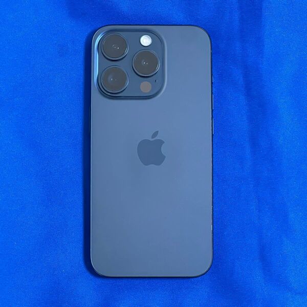 値下げ不可 iPhone 15 Pro 128GB ブルーチタニウム SIMフリー
