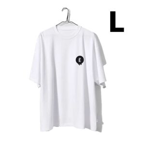 ENNOY Circle Drip T-Shirt "White" SS25BRENCT03AM