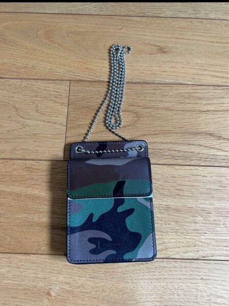18fw Supreme Leather ID Holder + Wallet