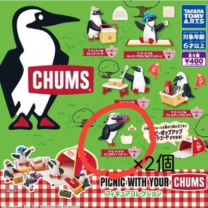 CHUMS/チャムス PICNIC WITH YOUR CHUMS 【E】×2個