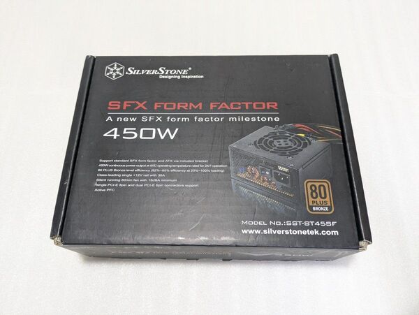 SilverStone SST-ST45SF V2.0 SFX デスクトップ PC 電源 80PLUS Bronze