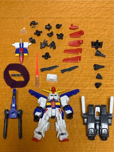 モビルスーツアンサンブルZZガンダム中古組立品