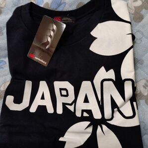 canterbury カンタベリー ラグビー タグ付き 日本代表 Tシャツ Sサイズ ブラック