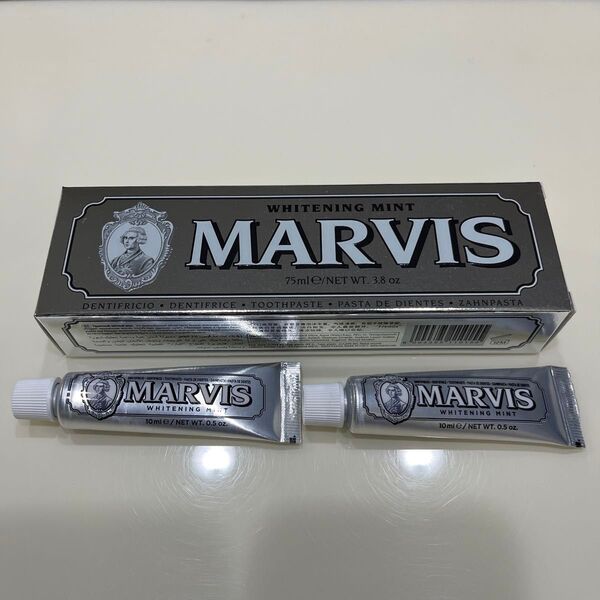 MARVIS ホワイトニングミント 歯磨き粉 75ml + 10ml×2 セット