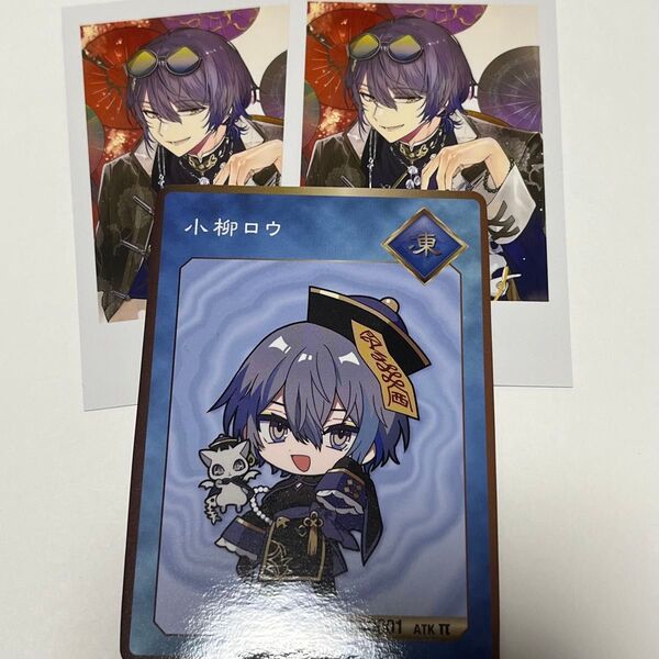 にじさんじ ランダムチェキ風カード Dytica 2nd Anniversary 小柳ロウ セット