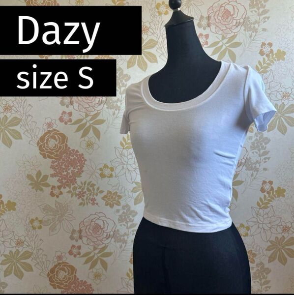 Dazy レディース カットソー S ショート丈 SHEIN