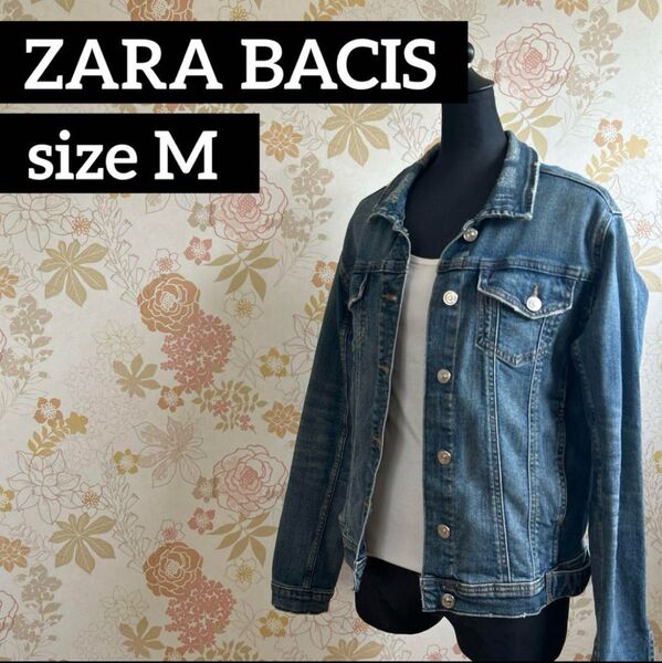 ZARA BACIS デニム ジャケット M Gジャン ダメージ加工