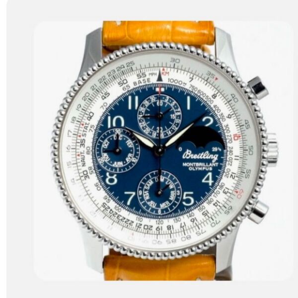 BREITLING クロコダイルレザー ブレスレット ベルト ストラップのみ