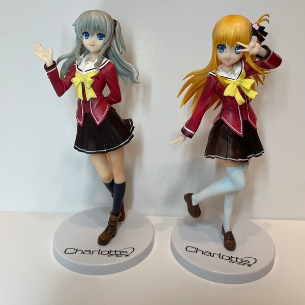 Charlotteのプレミアムフィギュア 友利奈緒 西森柚咲セット