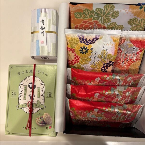 京都銘菓 あられ、羊羹、洋菓子