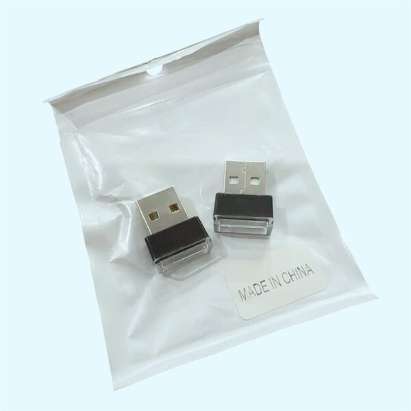 USB ライト LED イルミライト 車内 補助照明 車用 車載 ミニライト 赤 レッド