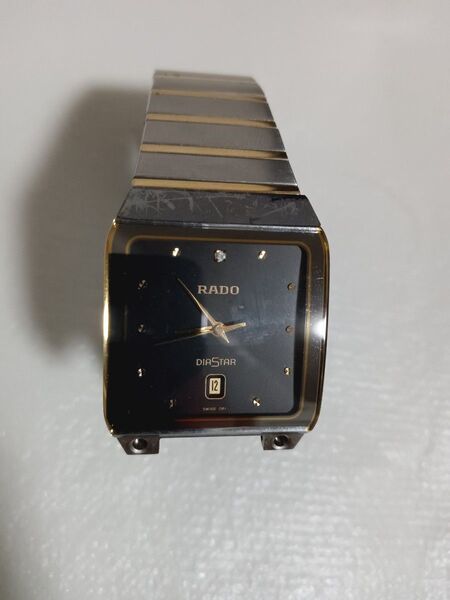 RADO DIASTAR クォーツ メンズ 腕時計 ジャンク 動作品