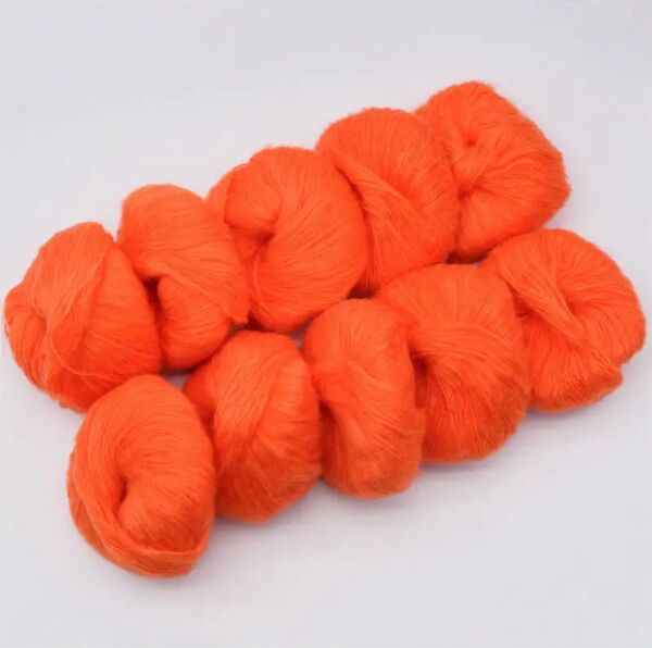 イチオシSALE♪オレンジ毛糸 ボール 25g×10個セット