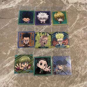 ハンターハンター ウエハース7 シール キルア クラピカ イルミ カイト ネテロ ゴン シャルナーク ゲンスルー レオリオ