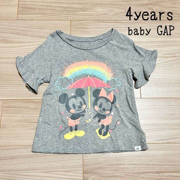 baby GAP ミッキー・ミニープリントTシャツ 4years