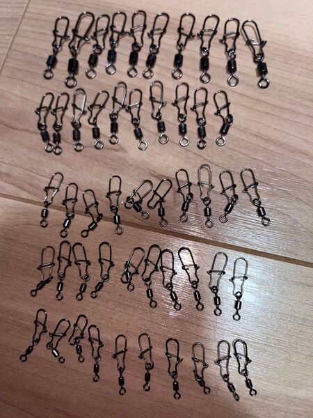 サルカン スナップ クイックスナップ ローリングスイベル タル型スナップ 道糸 リーダー 釣り仕掛け サビキ釣り エギングジギング