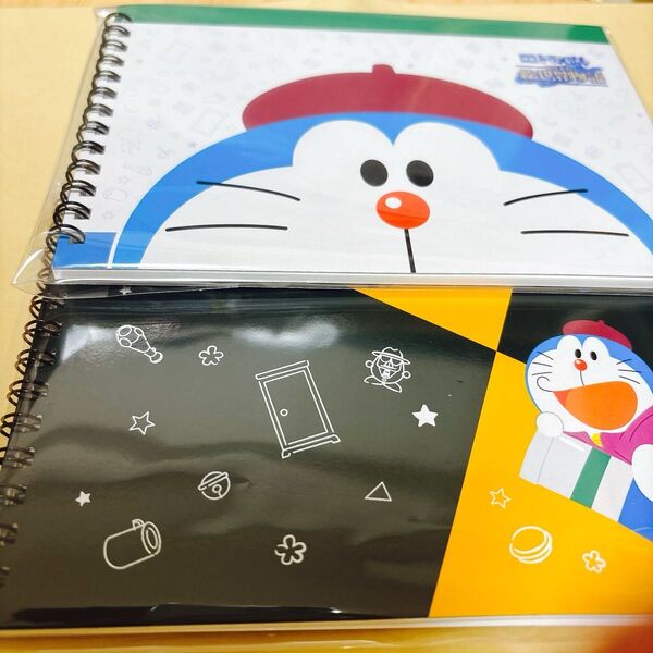 ドラえもん スケッチブック非売品2冊セット 絵世界物語 映画 ファミマ リングノート