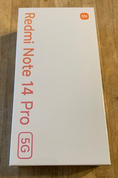 新品未開封 Xiaomi シャオミ SIMフリー Redmi Note 14 Pro 5G 256GB ミッドナイトブラック