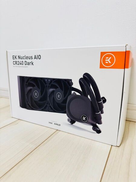 EK Nucleus AIO CR240 Dark 簡易水冷 CPUクーラー