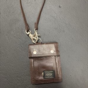 PORTER パスケース ブラウン