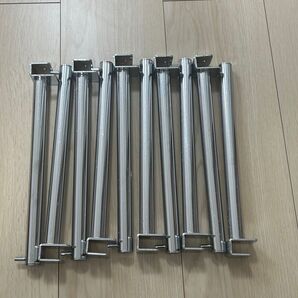 フェイスアウト陳列用バー ハンガー 角バー専用 10本セット おまとめ ディスプレイ 什器