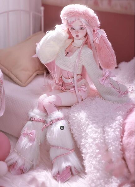 AX996 BJD 1/4 ドール本体 Poppy 球体関節人形 ハンドメイド