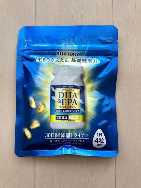 【新品未開封】サントリー DHA&EPA+セサミンEX 30日分