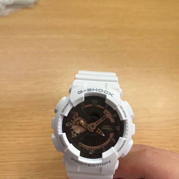 CASIO G-SHOCK 腕時計 WR20BAR ホワイト