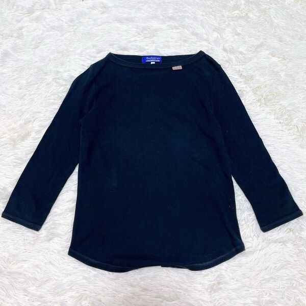 バーバリーブルーレーベル カットソー トップス ノバチェック プルオーバー ロンT BURBERRY BLUE LABEL