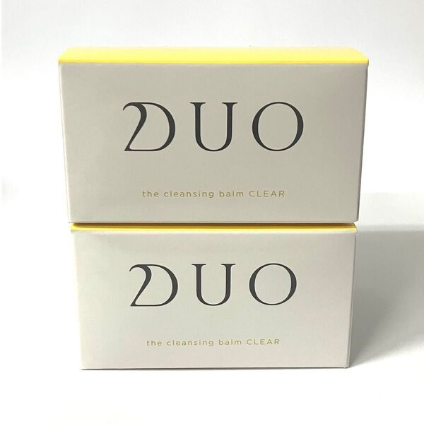 DUO クレンジングバーム クリア 90g 2個