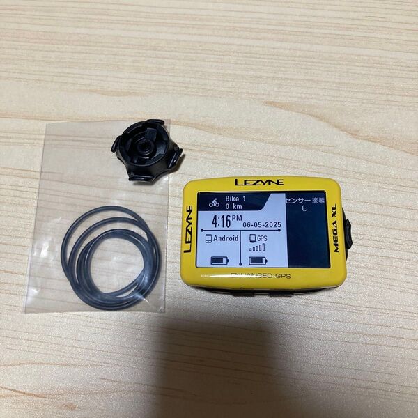 LEZYNE MEGA XL GPS サイクルコンピューター 現状品