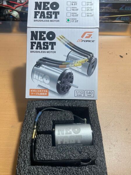 Gフォース Neo Fast 17.5T ブラシレスモーター ジーフォース G-FORCE タミヤ モーター