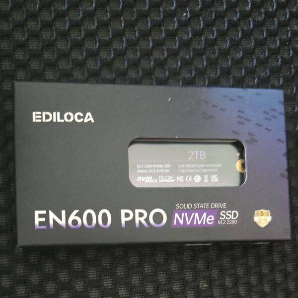 新品 NVMe SSD 2TB M.2 pcle 4.0 2280 en600 pro