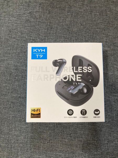 KYH T9 フルワイヤレスイヤフォン 新品未使用 カナル型 Bluetooth