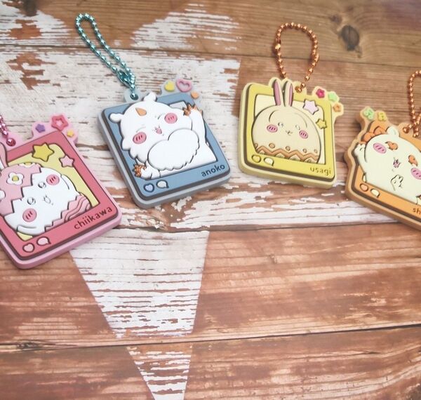 ちいかわ ぷっくりラバマスグミ4 4点セット☆