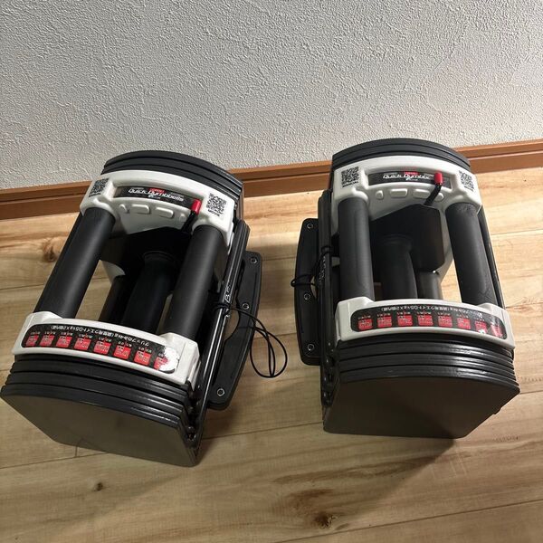①FIELDOOR 可変式 クイックダンベル ブロックダンベル 22kg