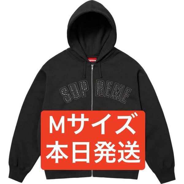 Supreme x B.B. Simon Zip Up Hooded Sweatshirt "Black"
