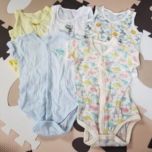 ベビー肌着 5枚セット まとめ売り 80サイズ 綿100