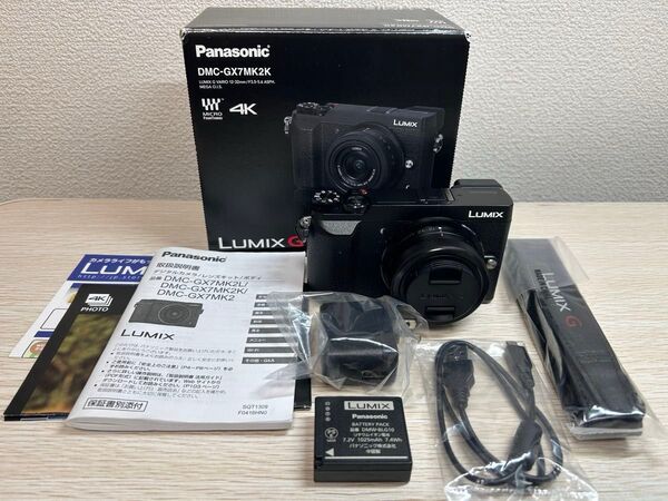 Panasonic デジタルカメラ ルミックス DMC-GX7MK2K ブラック