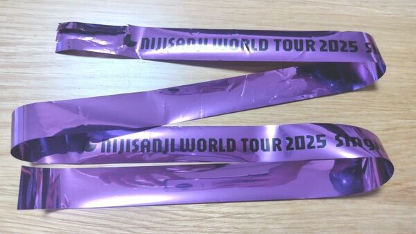 にじさんじ WORLD TOUR Singin' in the Rainbowツアー 仙台公演 SitR仙台 銀テープ
