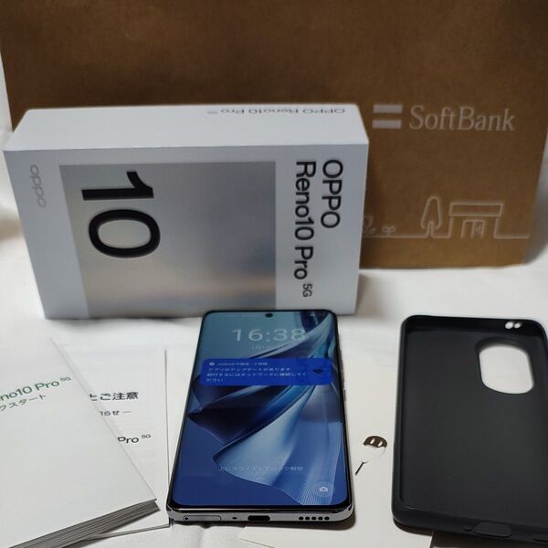 美品 OPPO Reno10 Pro 5G ブラック 本体