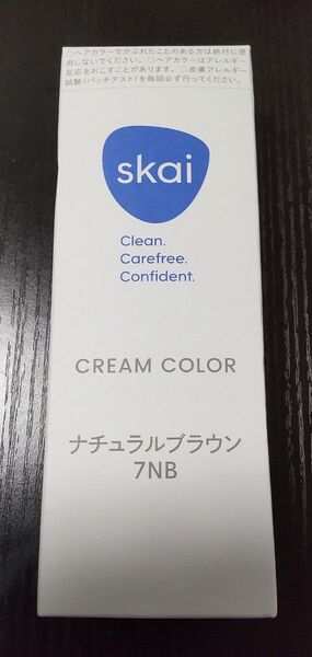 スカイビューティ ヘアカラー 7NB ナチュラルブラウン