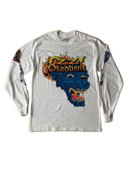 オフィシャル ozzy obscure tattoo ロングスリーブ tシャツ