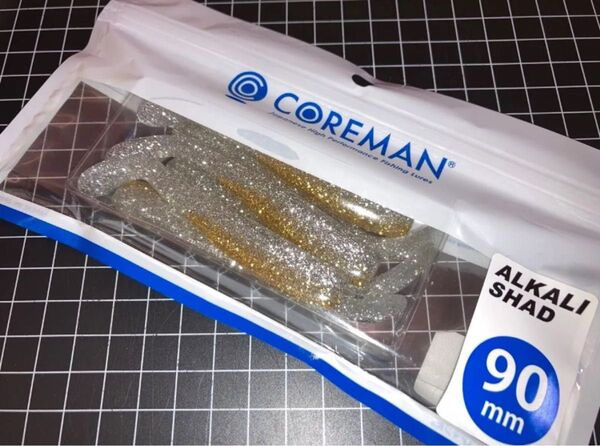 即売 送料無料 配達記録付発送 コアマン アルカリシャッド90 (イカナゴ) デカカリシャッド VJ 16 22 28