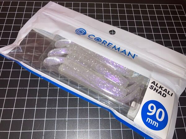 即売 送料無料 配達記録付発送 コアマン アルカリシャッド90 (ケイムラパール) デカカリシャッド シーバスルアー