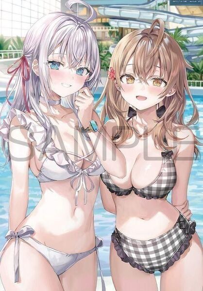 〇HTN/ももこ/未開封/マーシャ アーリャ B2タペストリー/時々ボソッとロシア語でデレる隣のアーリャさん 裏話 有償特典